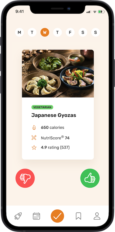 Omnifood app screenshot