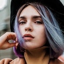 a photo of a customer